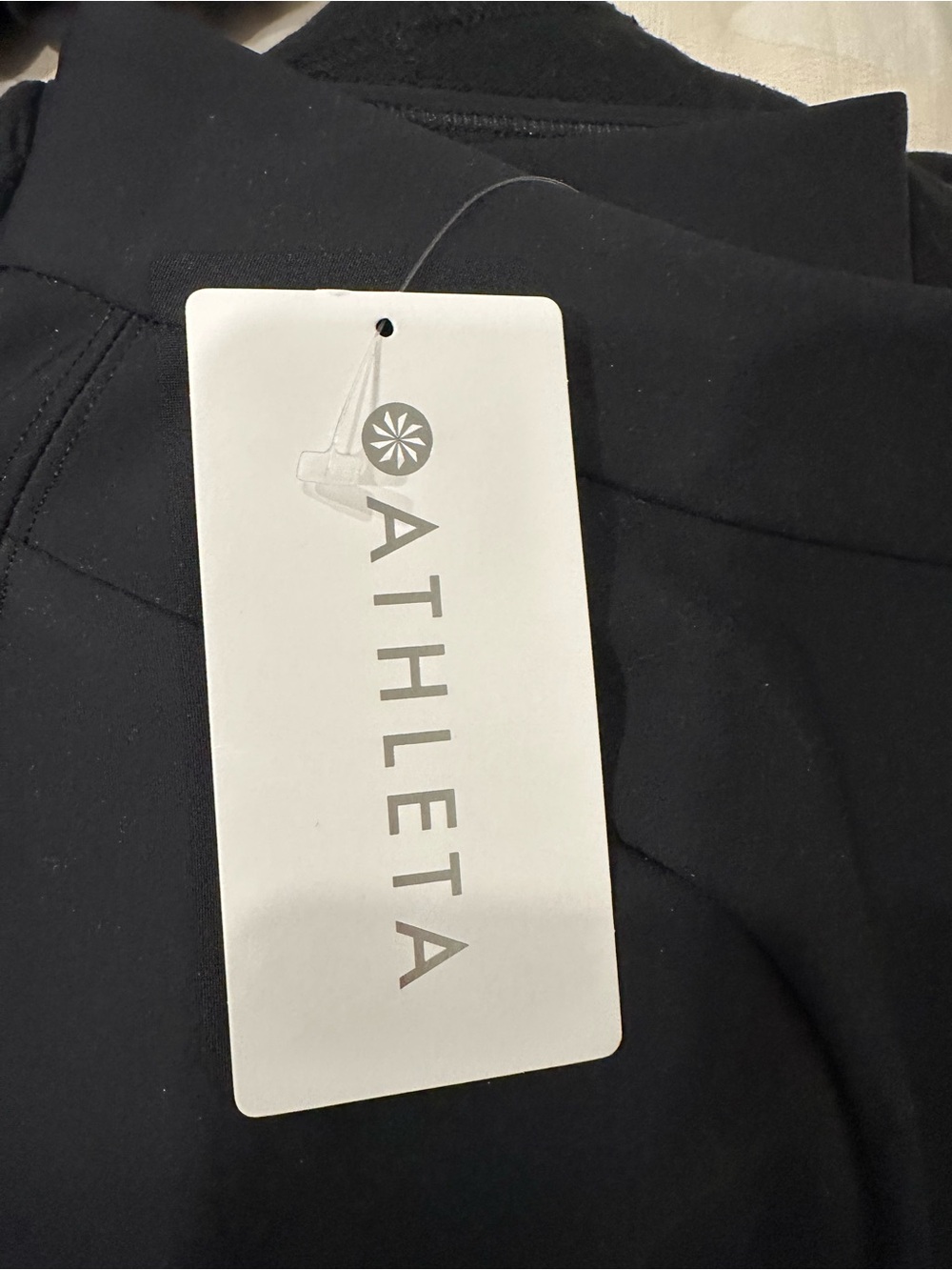 ATHLETA Original Stellar Trouser in Black ( Straight Leg)